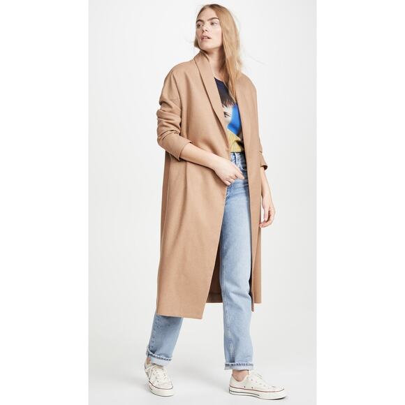 AYR The Robe Coat Camel - S/M - Picture 1 of 5